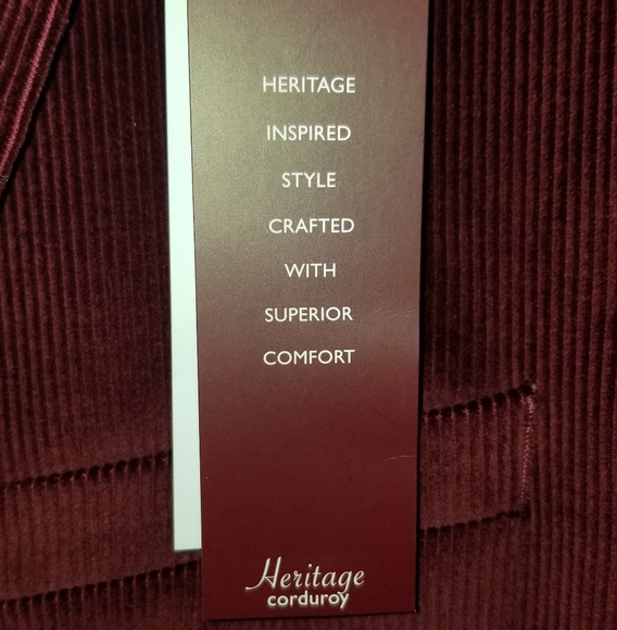 Saddlebred Men's New Blazer 52R Cranberry Wool Blend Org $150.00 - Picture 2 of 8